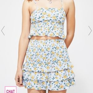 Dolls Kill Warm Floral Embrace set